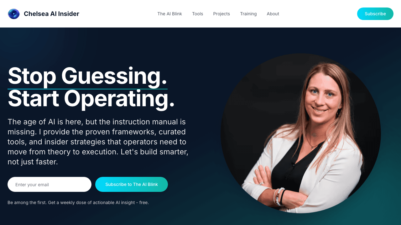 Chelsea AI Insider screenshot